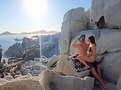 Couple Has Sex On An Empty Beach