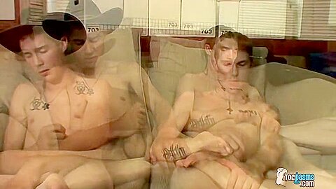 Cowboy Feet And Dick Stroking! - Ty And Lee Barstow