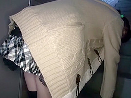 Crazy Japanese chick in Horny Public, POV JAV video