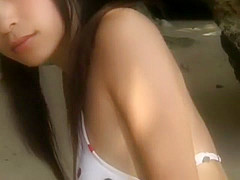 Crazy Japanese girl Kaho Kasumi in Exotic Big Tits, Outdoor JAV scene