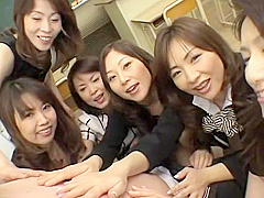 Crazy Japanese model in Amazing Amateur, Blowjob JAV clip