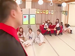 Crazy Japanese slut in Amazing Girlfriend, Group Sex JAV movie
