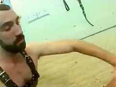 Crazy male in fabulous blowjob gay porn clip