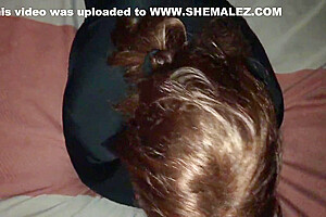 Crossdresser In Pantyhose Sucking Off My Bbc