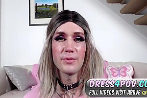 Crossdresser Jinx Needs Big Cock And Hot Cum