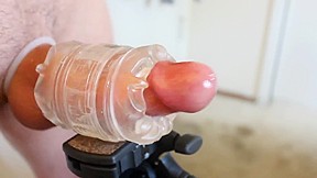 Cum With Me while I milk my hard cock