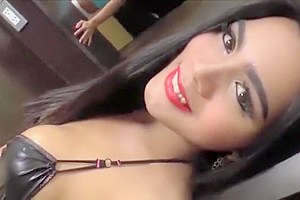 Cum on Ladyboy Beauty