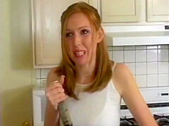 Curious Redhaired Babe Takes Some Lessons Of Tennis And Riding - Sally Rodeo