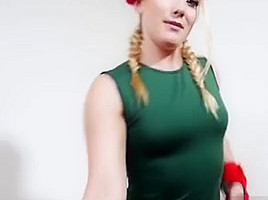 Cute Cosplayer Aj Applegate Sucks And Rides Hung Bf