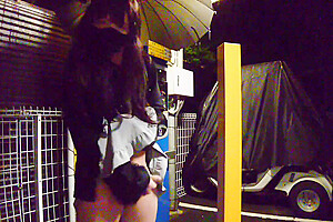 Cute Crossdresser Exposed Outdoors And Ejaculated While Ashamed