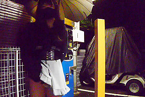Cute Crossdresser Exposed Outdoors And Ejaculated While Ashamed