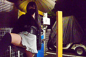 Cute Crossdresser Exposed Outdoors And Ejaculated While Ashamed