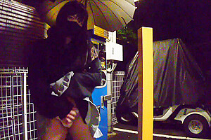 Cute Crossdresser Exposed Outdoors And Ejaculated While Ashamed