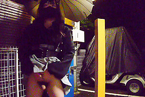 Cute Crossdresser Exposed Outdoors And Ejaculated While Ashamed