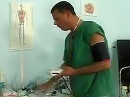 Cute Gets Some Special Treatment From Her Doctor !