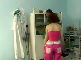 Cute Gets Some Special Treatment From Her Doctor !