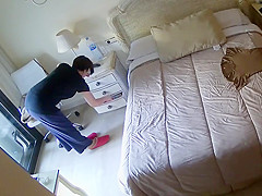 Cute Girl In Her Bedroom