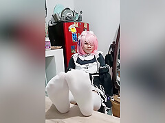 Cute Ram Cosplay Tickle
