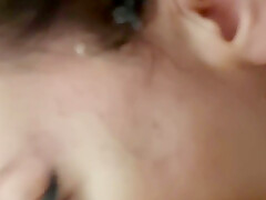 Cute Submissive Brunette Get Rough Facefuck