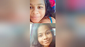 Cute Tamil Girl Shows Her Big Boobs