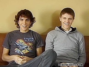 Cute Twinks Delighted To Wank Cocks Side By Side