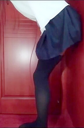 Cute boy in japanese school uniform 4