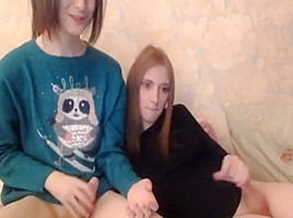 Cute teen 18+ Trannies Giving a Hand