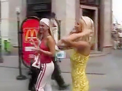 Cynthia Paul nude in public