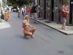 Cynthia Paul nude in public