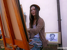 Czech Streets – Cum Covered Artist