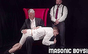 DILF Spanks Young Sub And Ass Probes Him