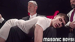 DILF Spanks Young Sub And Ass Probes Him