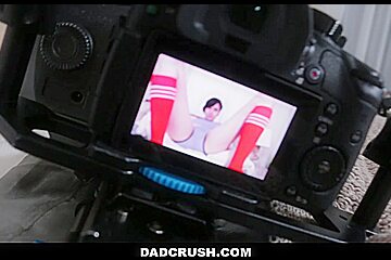 DadCrush - Hot teen 18+ Strip-Teases For Step-Dad