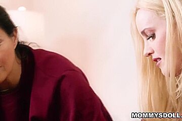 Dana Vespoli And Coco Lovelock In Two Stepmoms Fucks Their Virgin Stepdaughter