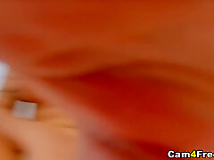Dark Skinned Hottie Makes Herself Cum On Live Cam