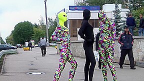 Day In The City In Spandex – Watch4Fetish