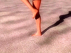 Dead or alive 5 sexy girls winning animation in tight bikini thong 3D ass !