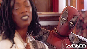 Deadpool And Spiderman Fucking Monica Rambeau Hard