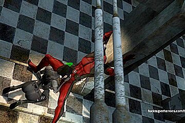 Deadpool and Domino what a naughty little pair
