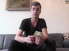 Debt Dandy In Debt-ridden Gay Hottie Has To Take Cock In His Tight Butt