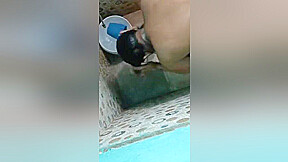 Desi Girl Bathing Record In