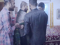 Desi Local New Married Bhabhi Group Sex With Her Four Debar Full Movie