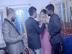 Desi Local New Married Bhabhi Group Sex With Her Four Debar Full Movie