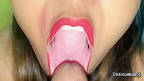 Desi Xxx Girlfriend Sloppy Blowjob To Her Stepbrother