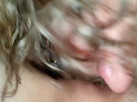 Dick Cums Deep Inside Her After Licking Her Pussy
