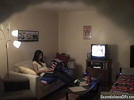 Dick sucking teen 18+ slut gives head