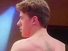 Dicksucking athletic jock gets facialized