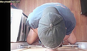 Dirty perverted nympho gloryhole gay sucks and jerks dick