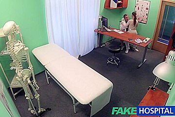 Doctor Make Sexy Patients Pussy Wet