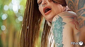 Double Penetration By The Pool For The Horny Girl Korinha